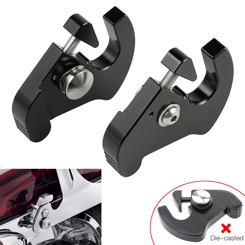 

1 Pair SissyBar Detachable Rotary Latches Kit for Harley Dyna Softail Sportster 883 1200 Road King FLSTC FLHTCU FXDB FLSS FLTRU