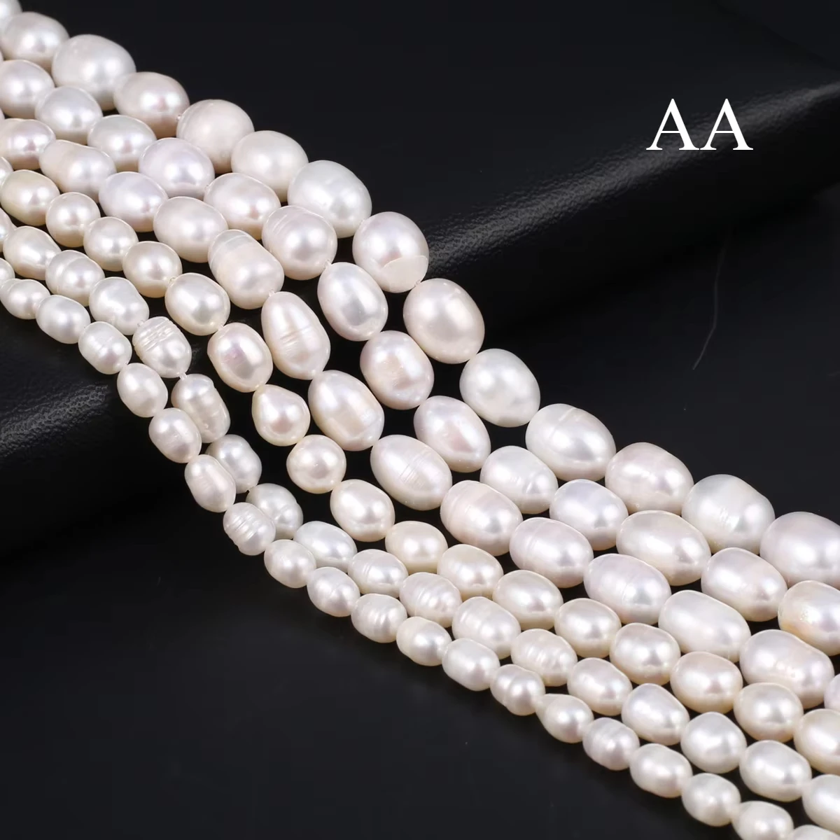 

AA 36cm Natural Freshwater Pearl Bead Rice Isolation Bead for Jewelry Making DIY Personality Bracelet Necklace Accessories Gift