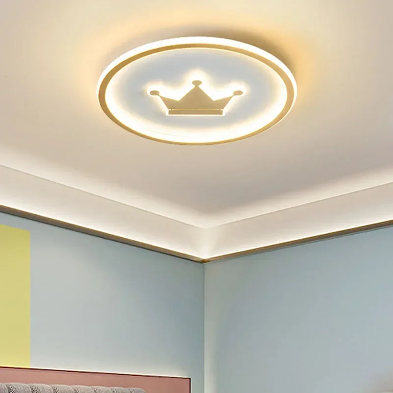 Modern LED Ceiling Light Children Bedroom Living Dining Aisle Study Ceiling Chandelier Indoor Home Decor Lighting Fixture Luster