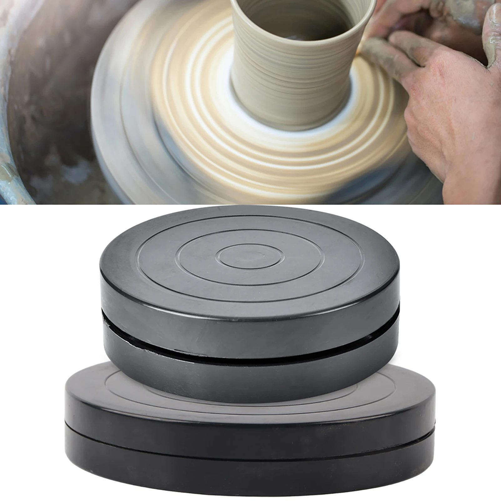 11.5/17.8cm HandMade Craft Clay Plastic Turntable Ceramic Pottery Sculpture Tool Accessories Sculpture Tool Ceramic Pottery Tool