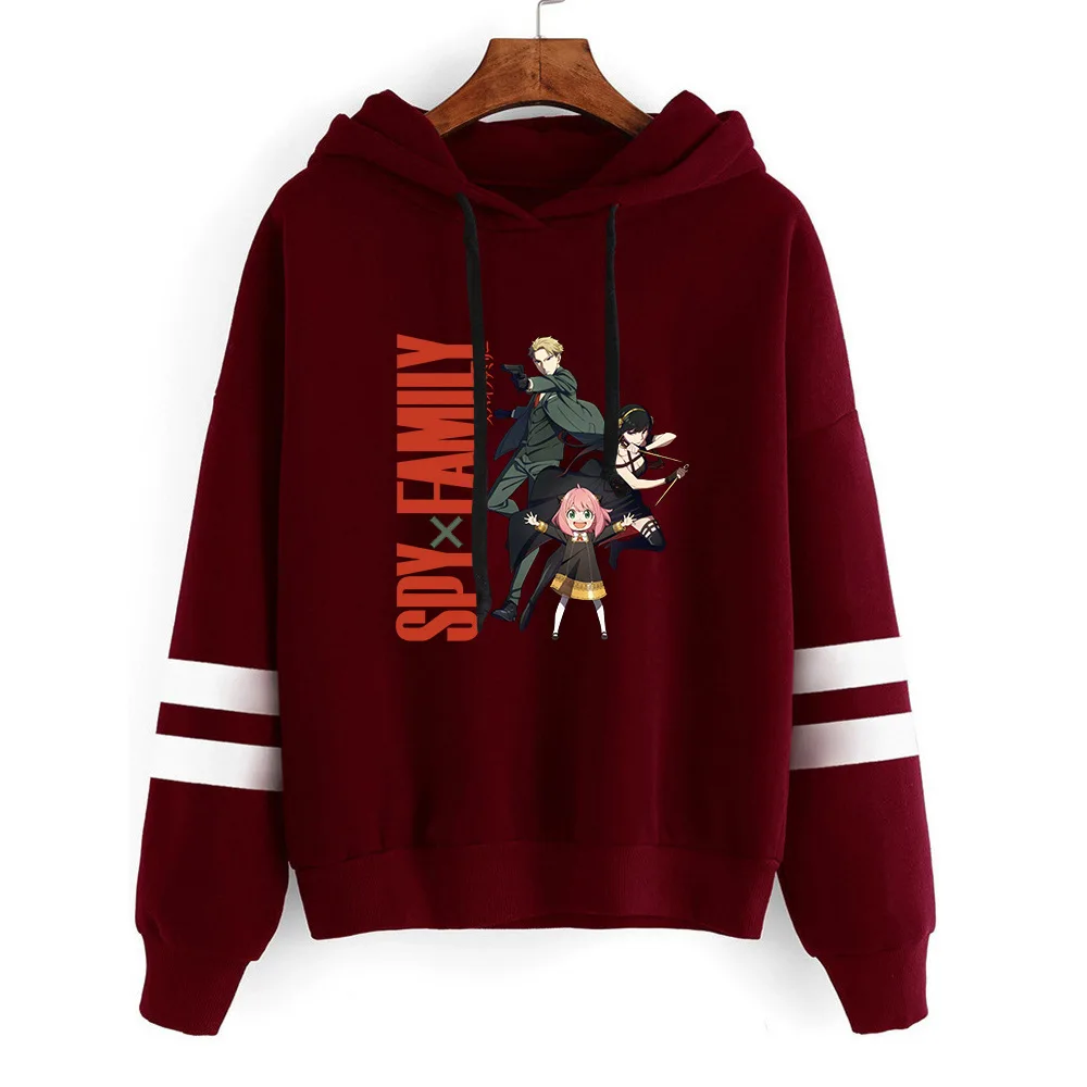 2022 New Anime SPYxFAMILY hoodies Fashion Printed Anya Forger Twilight Yor Forger Sweatshirt Men Women Streetwear Clothes