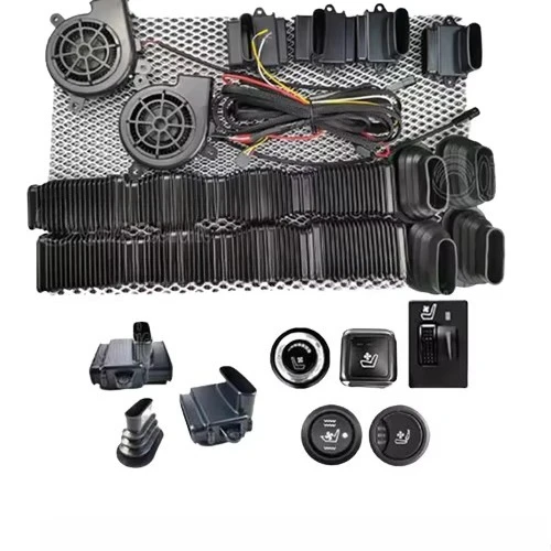 

Premium OEM 2 Big Air Flow Fan Cooler Seat Heater Ventilation System 6 Steering Position For Leather Interior Seat Comfort