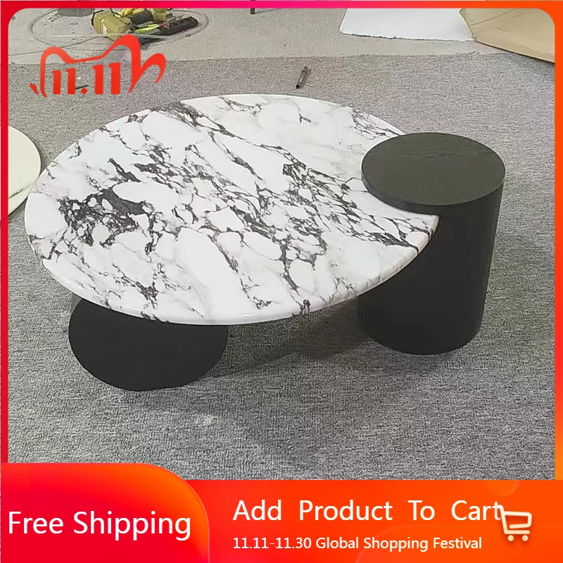 

Modern Nordic Coffee Table Storage Luxury Aesthetic Standing Coffee Table Dinner Center Mesa Auxiliar Lounge Suite Furniture