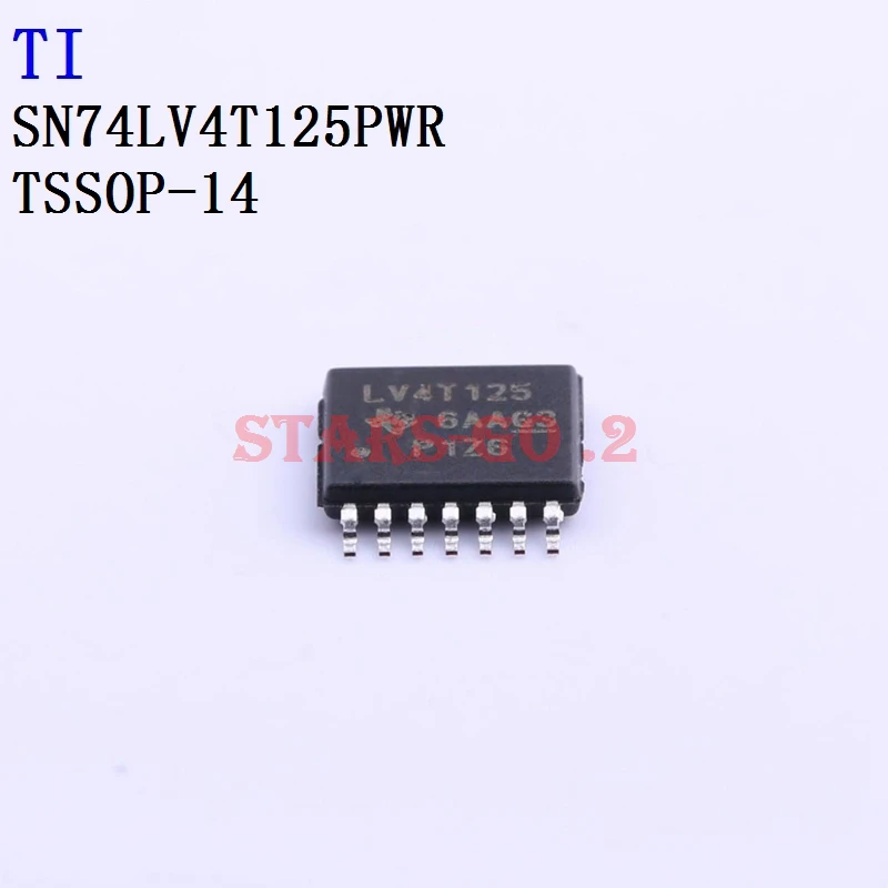 2PCS SN74LV4T125PWR SN74LV4T125RGYR TI Logic ICs