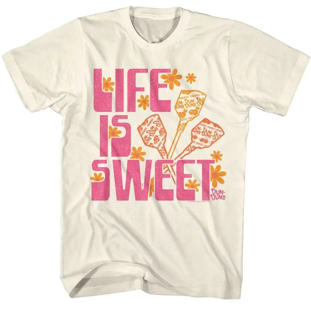 เสื้อยืด Dum dums Life is Sweet แบรนด์ธรรมชาติ