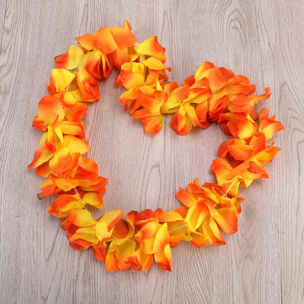 

4pcs Flower Crown Set Simulated Silk Floral Wreath Headband Leis Necklace Bracelets For Women Luau Party Travel