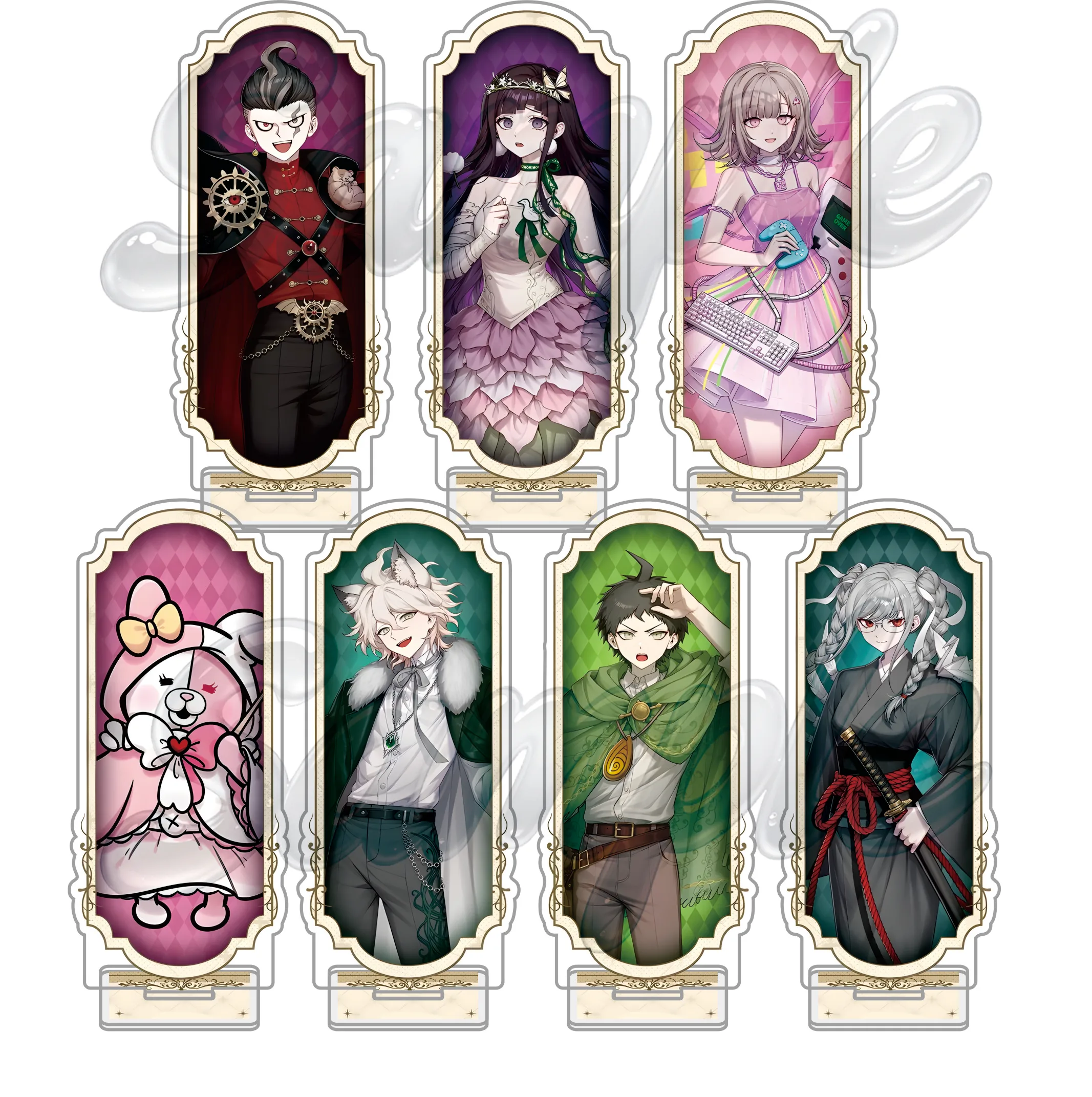 Anime Danganronpa Acrylic Stand/Keychain 15CM Tabletop Decorations Accessories Decor Gifts Exquisite Products Elegant goods