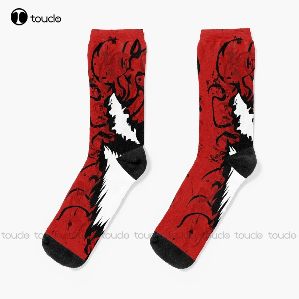 

Carnage Socks Kawaii Socks Unisex Adult Teen Youth Socks 360° Digital Print Custom Gift Funny Sock Hd High Quality