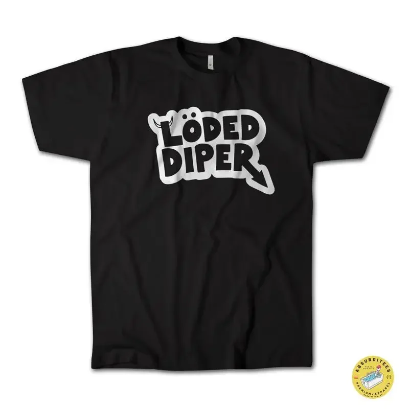 Löded Diper Band T Shirt Diary of a Wimpy Kid Movie Big Bro Roderick's Metal MegaSoft Premium Cotton Spoof Concert