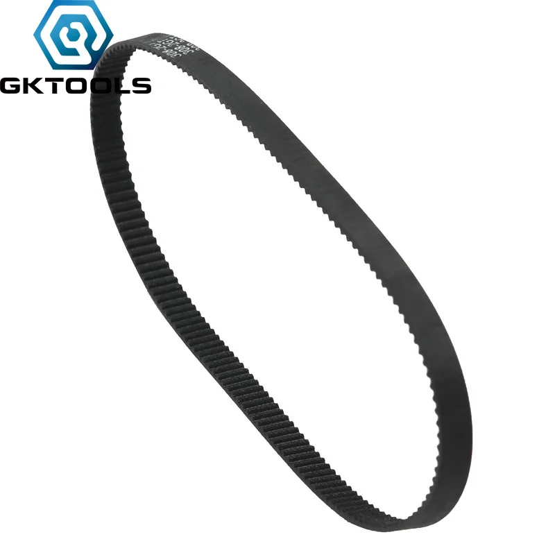 GKTOOLS C-8 3D Printer GT2 6mm Loop Rubber 2GT Closed Timing Belt  280 284 288 294 300 302 308 320 330 336 340mm Length