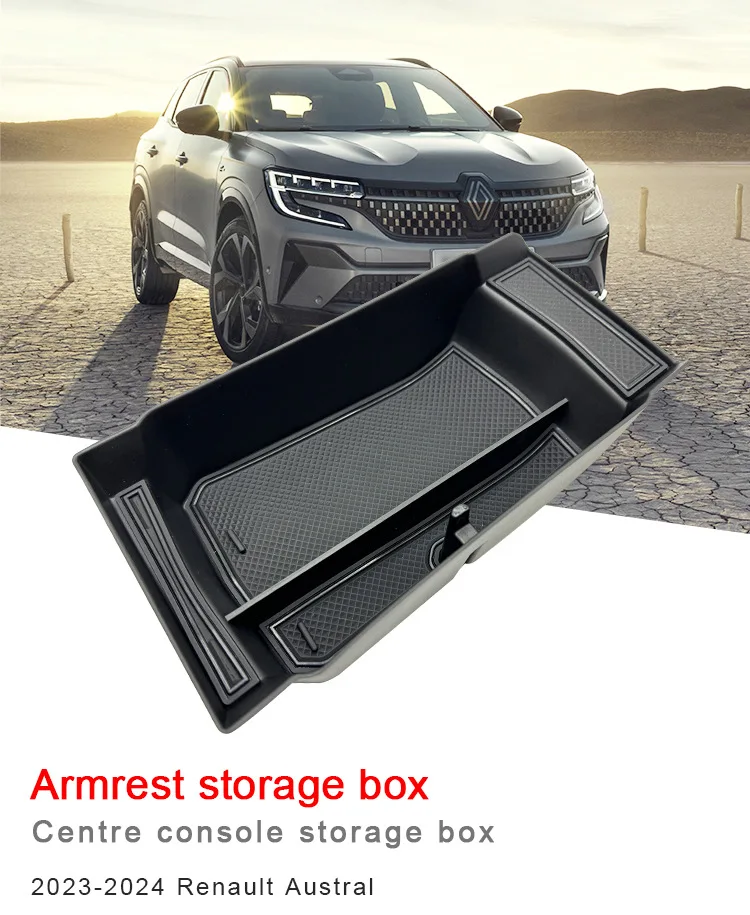 

For Renault 23-24 Austral retrofit central compartment armrest box storage box storage box tray storage