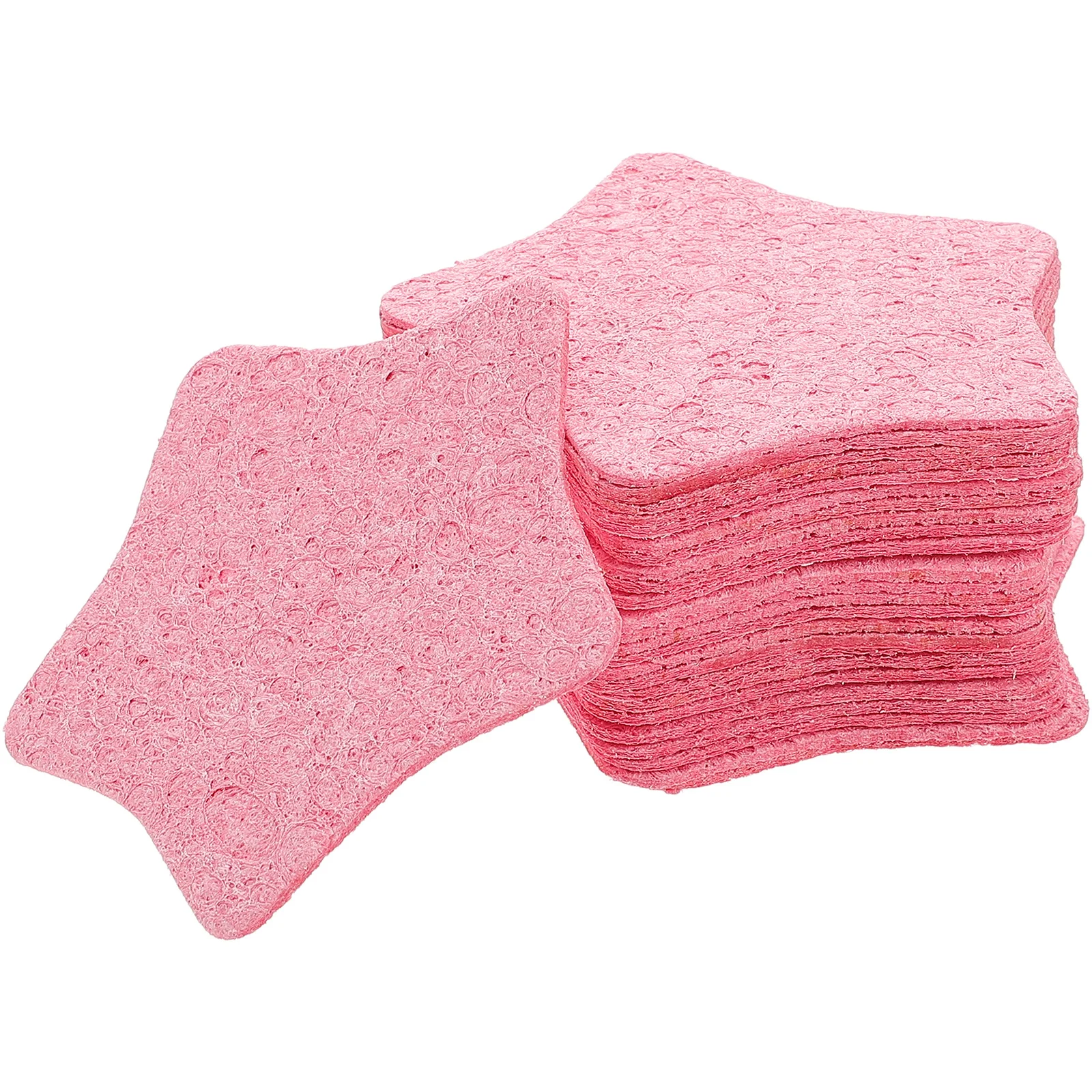 

25Pcs Cleaning Sponge Pads Soft Flexible Makeup Remover Wipes for Quick Face Cleaning on The Go Use Makeup Cotton Pad