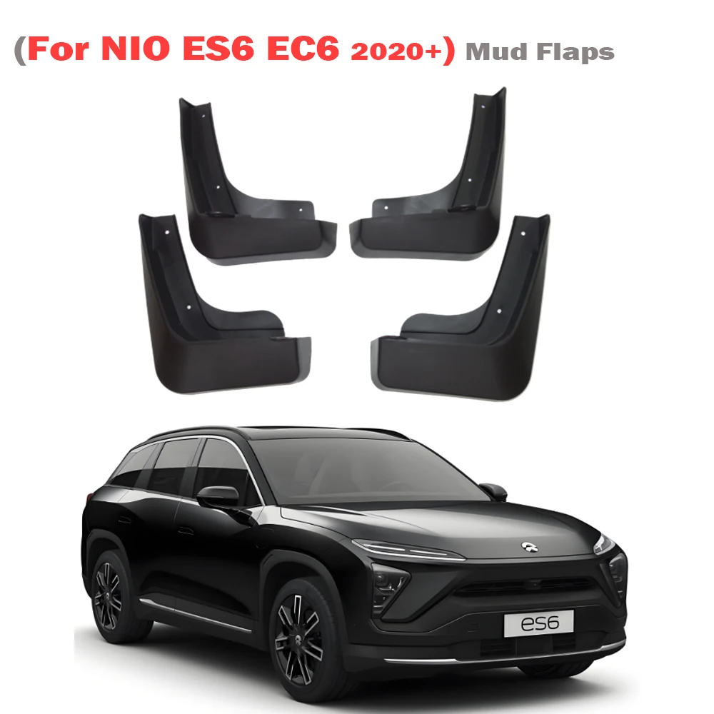 

2021 20222 2023 2024 2025 For NIO EC6 ES6 Mudguard Fender Mud Flap Guards Splash Mudflaps Car Accessories Mudguards 4pcs