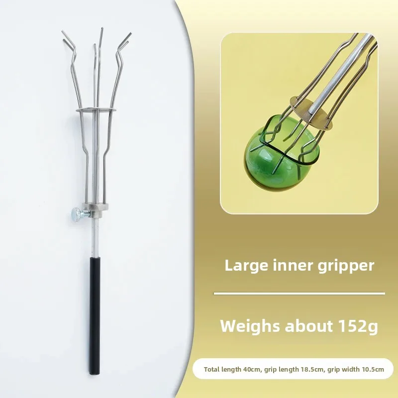 Small External Gripper Lampwork Glass Blowing Cup Gripper Lampwork Blowing Tool