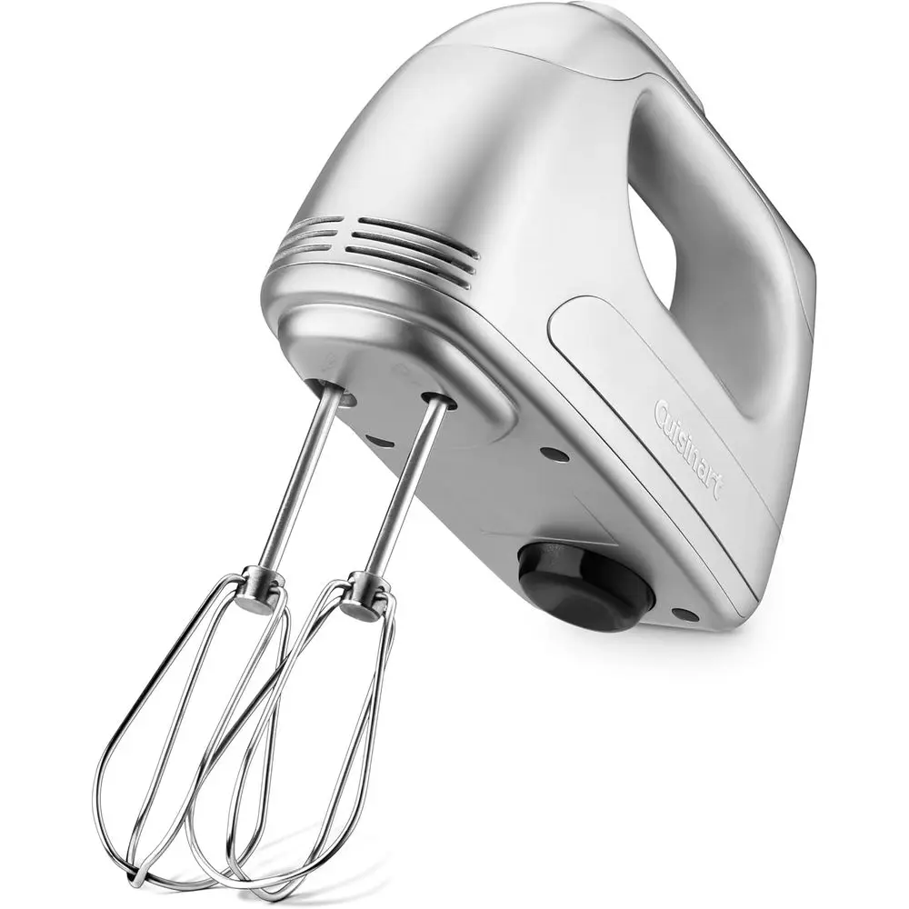 

7-Speed Hand Mixer with Beater and Whisk Attachments
