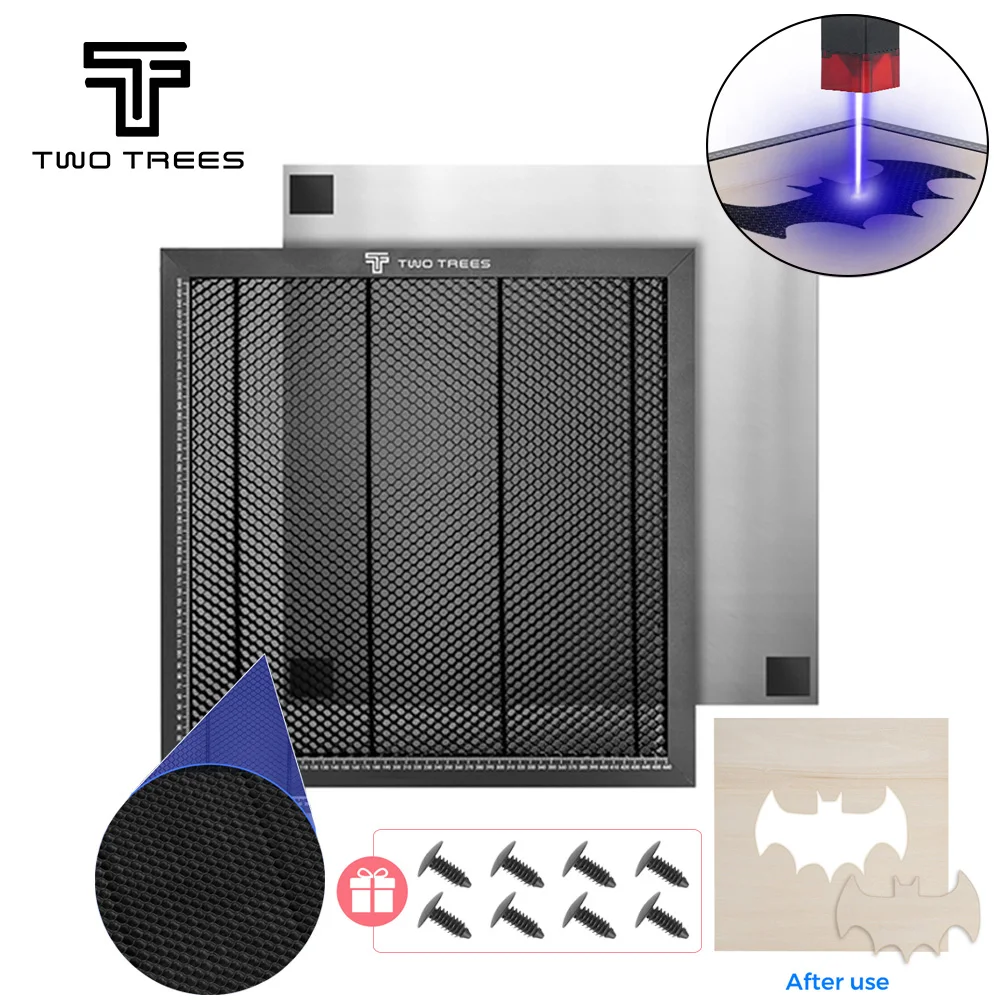 Laser Honeycomb Working Table For CO2 Laser Engraver Cutting Machine CNC Honeycomb Panel Bed 300x300/400x400/430x400mm/500x500