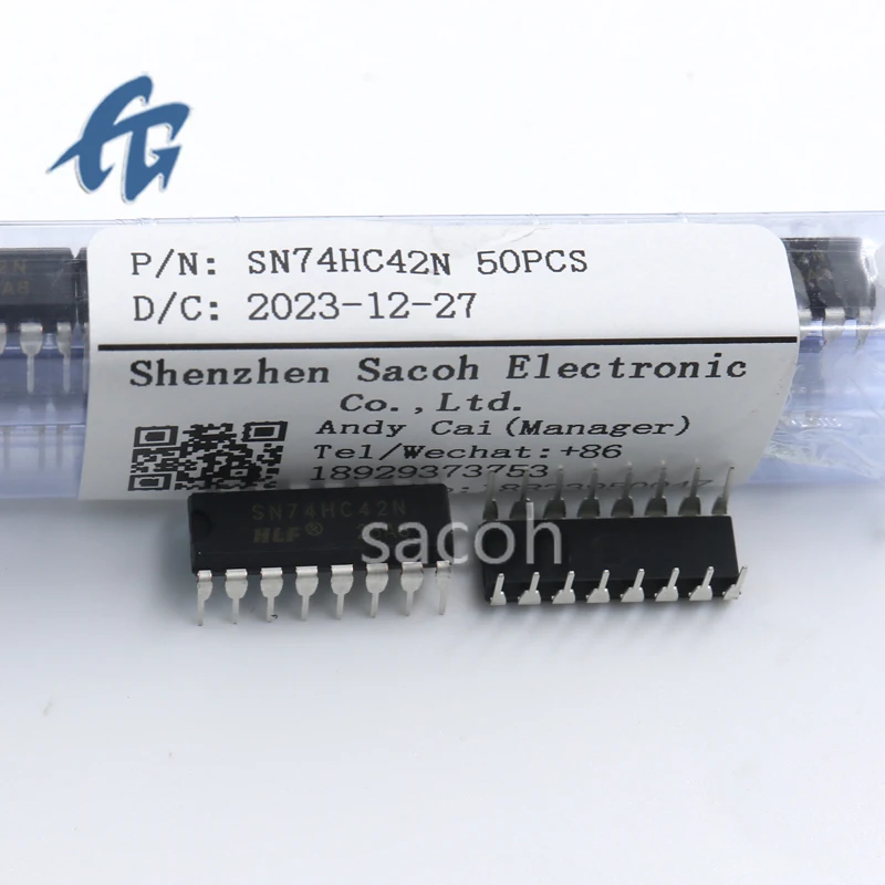 (SACOH Electronic Components) SN74HC42N 10Pcs 100% Brand New Original In Stock