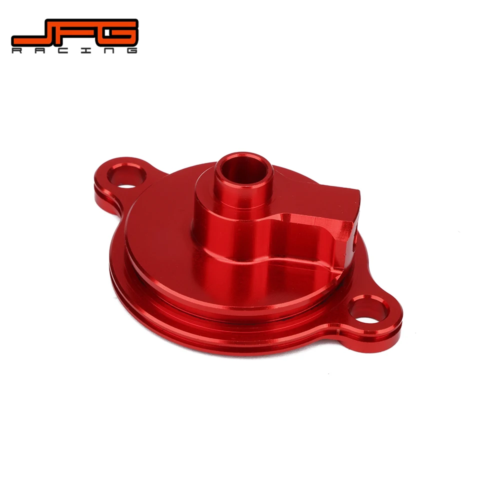 Motorcycle CNC Aluminum Oil Filter Cap Cover For HONDA CRF250R CRF250X 2004-2016 CRF450R 02-18 CRF450RX 2017-2018 CRF450X 05-16