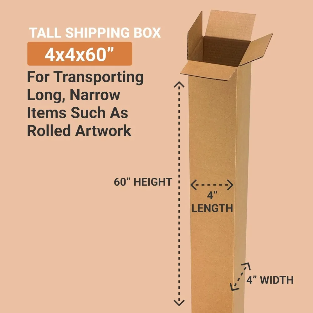 Large Cardboard Boxes 17.25 x 11.125 x 8.75 Inches - Pack of 25 | Bulk Cardboard Storage Boxes