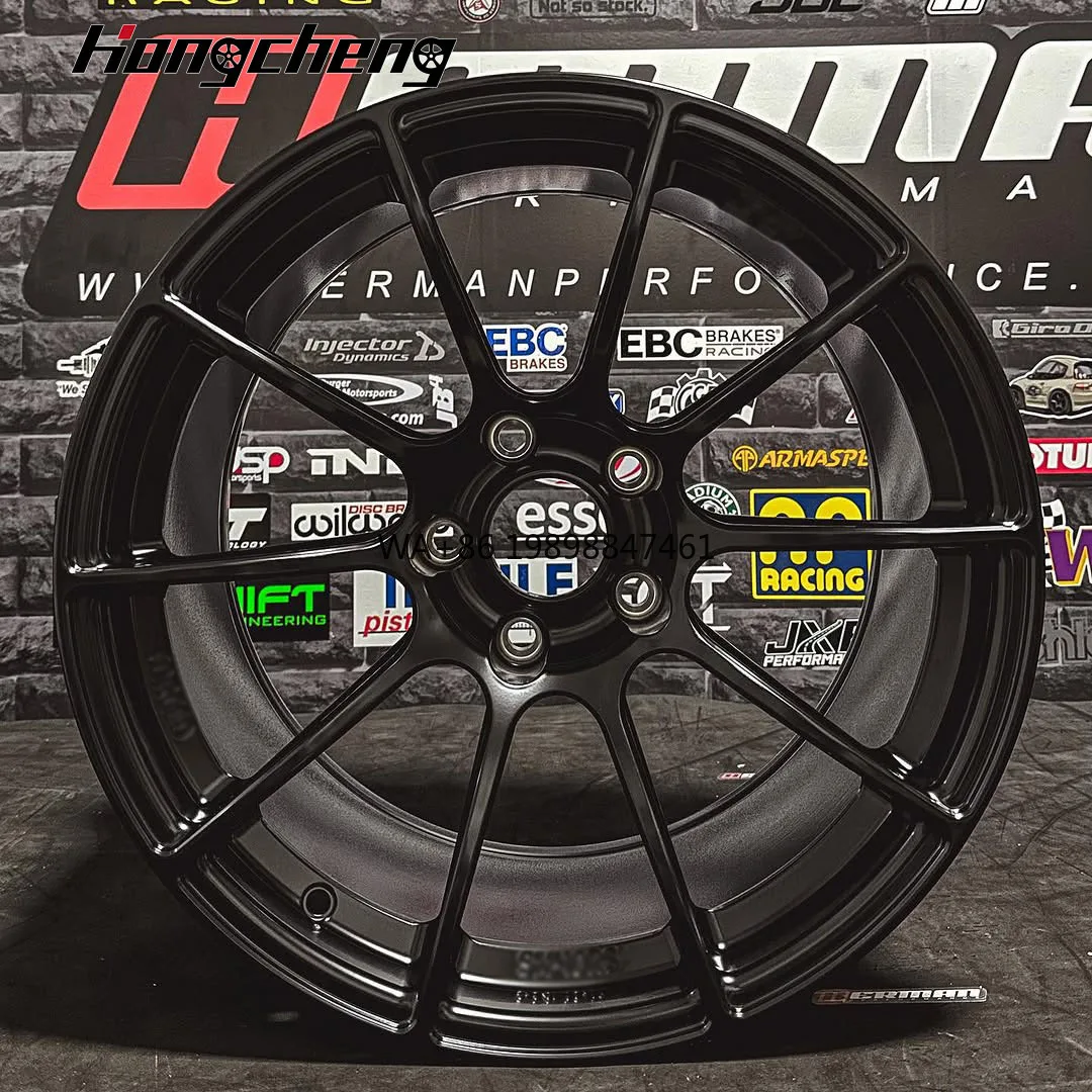 

High Strength Personalized Glossy Black 5x114.3 5x120 5x112 5x130 18 19 20 21 22 23 Inch Wheel for BMW 911 C8 lamborghini