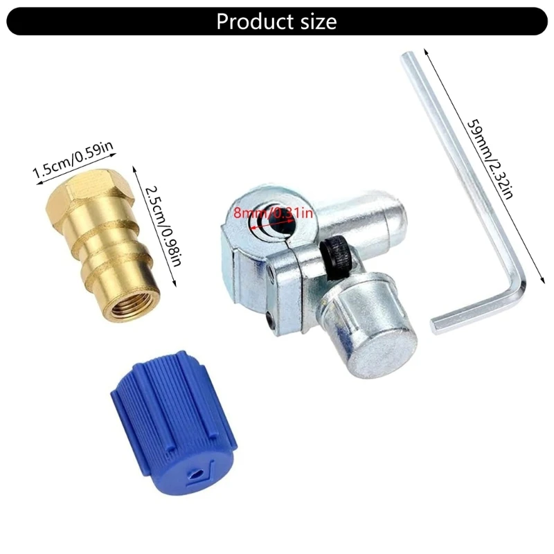 ROTROFITAS VALVES PEROGUNCE TAP PARA R22 R134A AP4502525 AR CONDICIONADOR