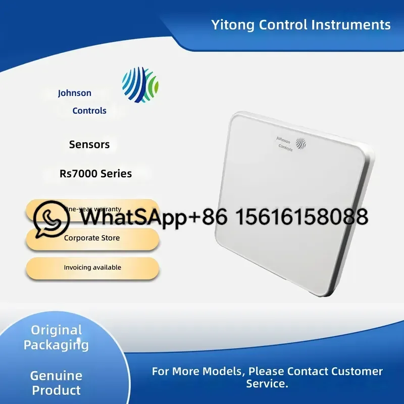 Wireless Transmitter Indoor Temperature Humidity Sensor Compatible with Johnson RS-7040-0000 RS-7060-0000 RS-7080-0002 HVAC