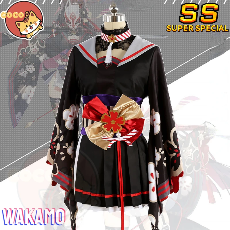 Game Blue Archive Wakamo Cosplay Costume Blue Archive Cosplay Kosaka Wakamo Costume Customized Size and Cosplay Shoes CoCos-SS