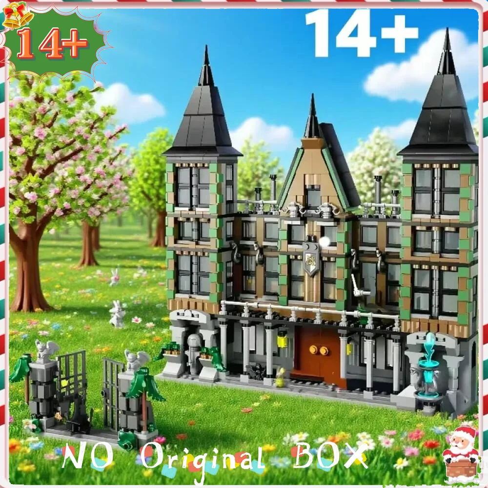 

Новинка 2026: Модульный конструктор «Усадьба Малфой» 76453, 1601 деталь, для детей, подарки на Хэллоуин, Рождество, День рождения