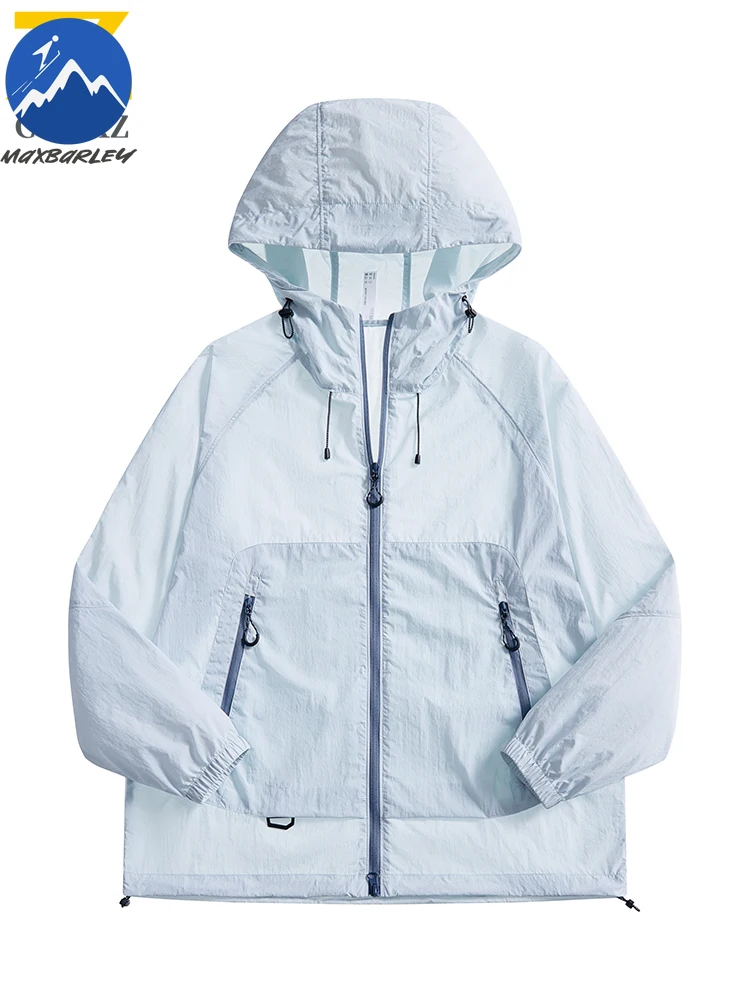Maxbarley Sun Protection Jacket Men Women Brand Fashion Lightweight Comfortable UV Coat Casual Riding Fishing Skin Windbreaker