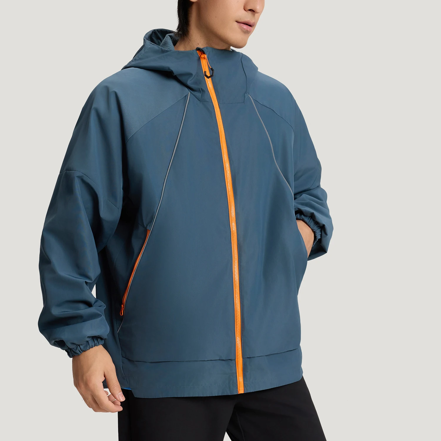Adidas genuine comfortable men's outdoor sports wear-resistant loose jacket KD4384