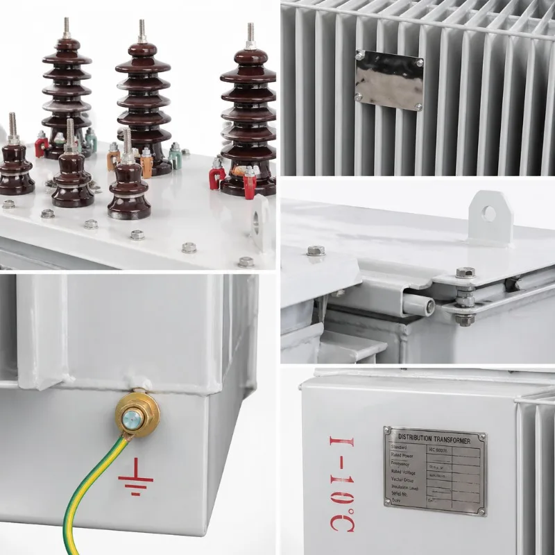 Customized Box-Type Prefabricated Substation 10kV Compact Transformer Distribution Unit Outdoor Ring Main Unit OEM