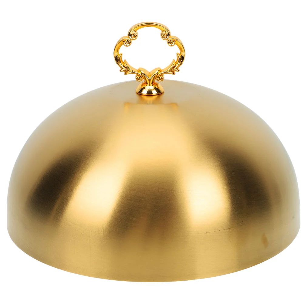 

No Magnetic Cover Household Dome Fresh-keeping Kitchen Metal Supply Stainless Steel Steak Food BBQ Grill