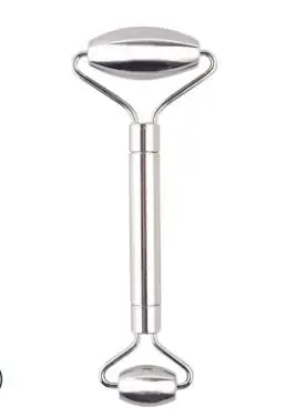 Stainless Steel Facial Roller & Gua Sha Set 6