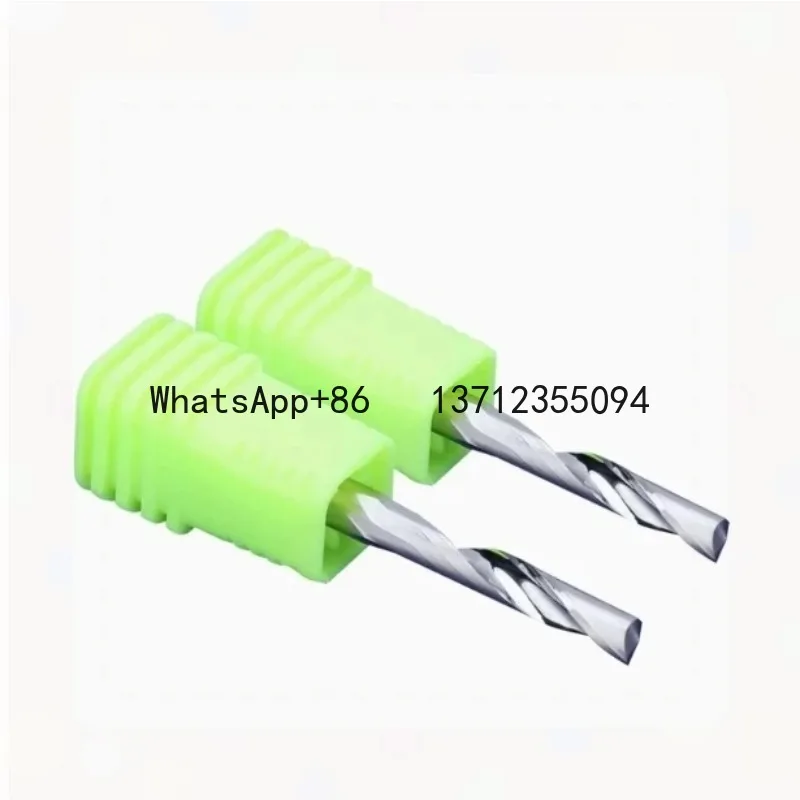 

1 шт. 5A 3,175/4/5/6/8 мм однофлейтовые фрезы для алюминия, инструменты с ЧПУ, твердосплавные алюминиевые композитные панели, деревообработка