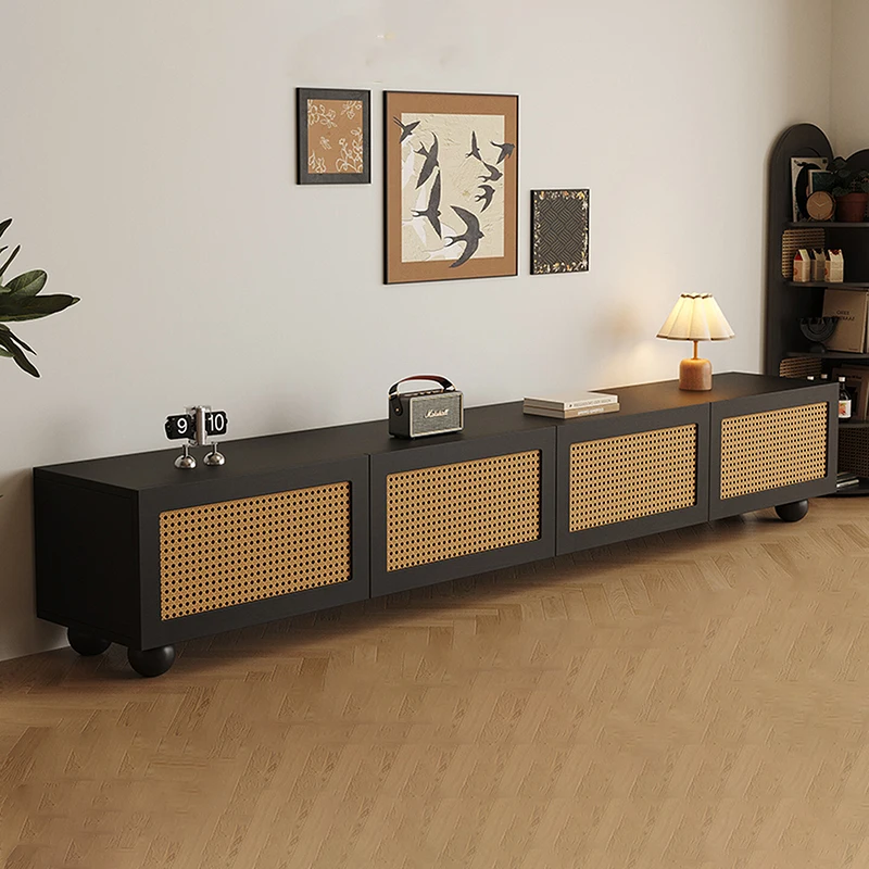 

Rustic Aesthetic Tv Stand Retro Design Premium Minimalist Tv Stand Simple Elegant Muebles Para Habitación Furniture For Home