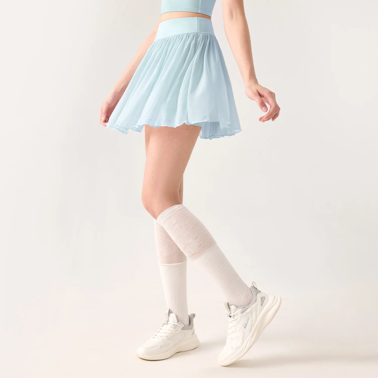 Women's Golf Ballet Table Skirt Shorts Pleated Mini Skirt with Pockets for Tennis Workout Gym Yoga Badminton Sport Wear