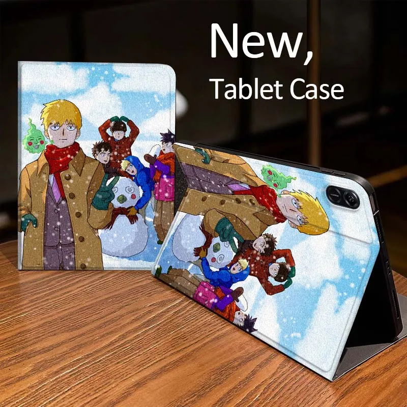 

Mob Psycho 100 Anime For MediaPad MatePad Air SE Pro M6 M5 M2 T10s T5 10 11 12.6 11.5 12 X 10.8 Inch 10.1 Tablet Case