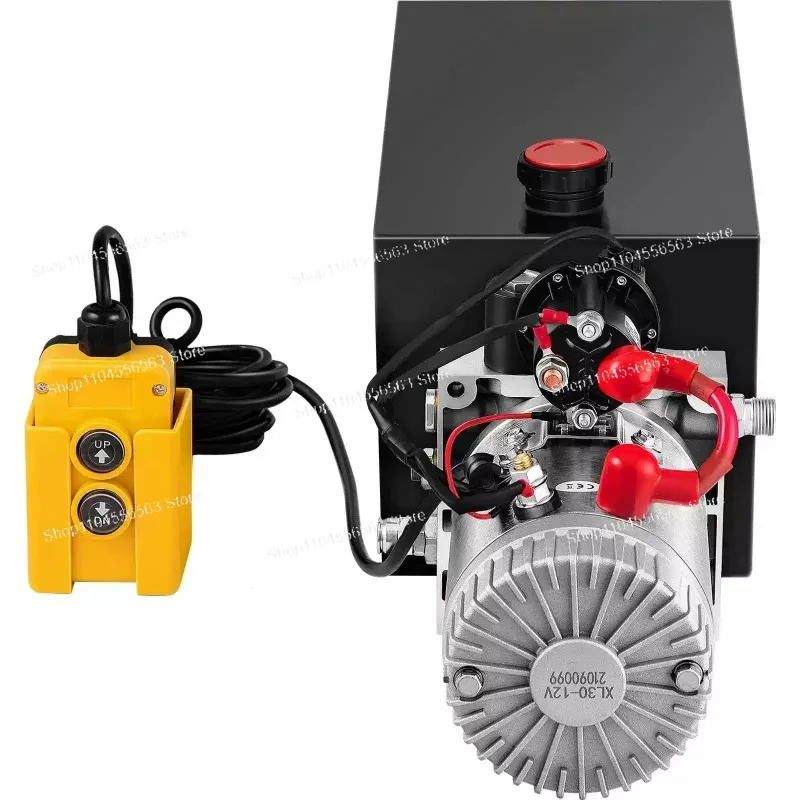 

Unit 12V DC Dump Trailer Pump 3200 Psi Hydraulic Pump Double Action Hydraulic Power
