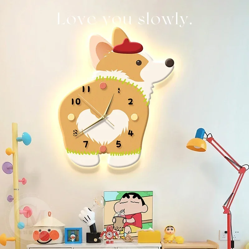 Relaxing Art Mural Wall Clocks Digital Villa Luxury Restaurant Nordic Wall Watch Aesthetic Silent Aesthetic Wanduhr Home Decor
