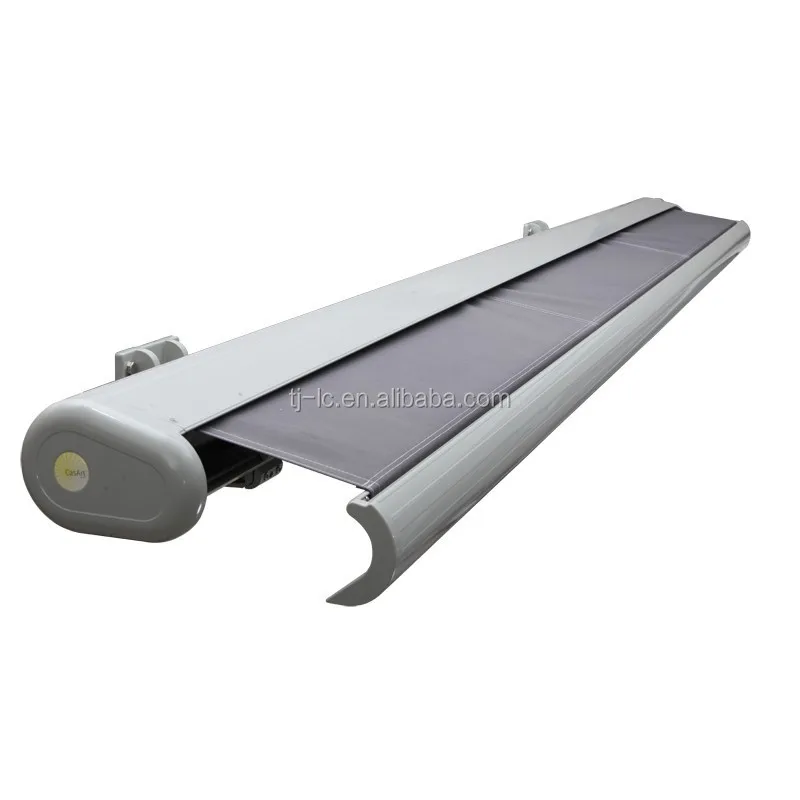 

3.5m*2m-luxurious Full Cassette Folding Arm Awning with LED Light