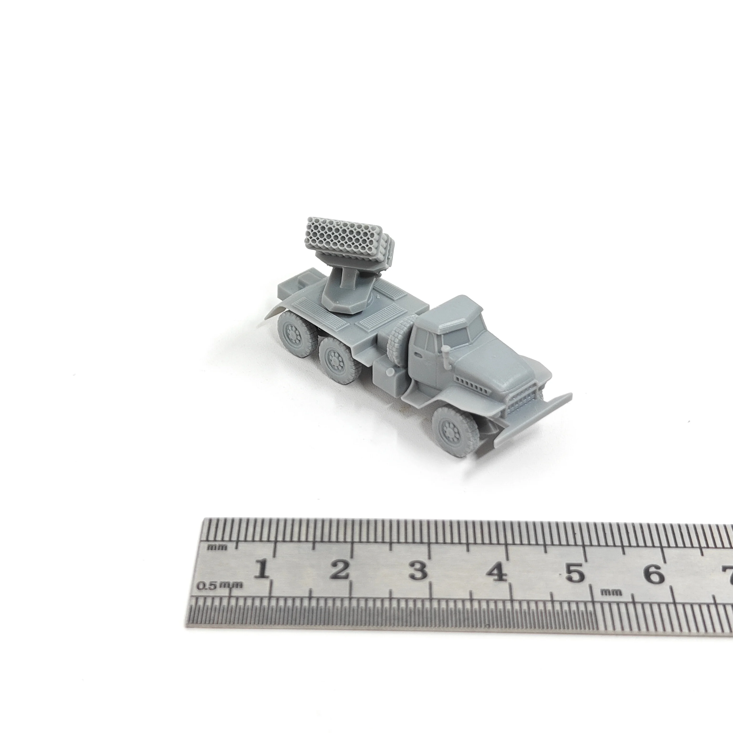 1/144 Scale BM-21 122-mm Multiple Rocket Launcher Model kits