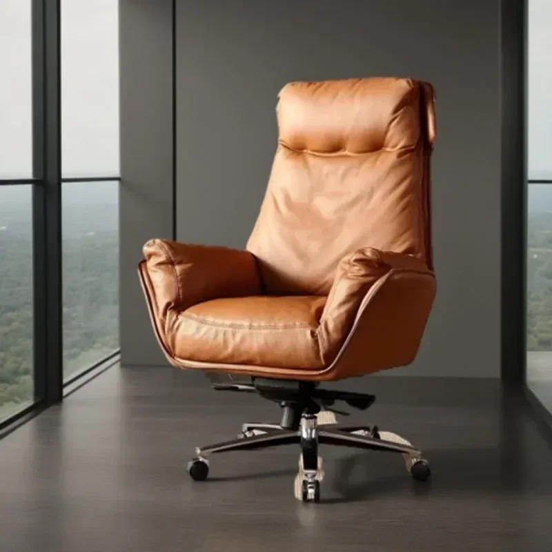 

Wheels Swivel Computer Chairs Gamer Living Room Computer Office Chair Armchair Relaxation Bedroom Silla De Trabajo Furniture