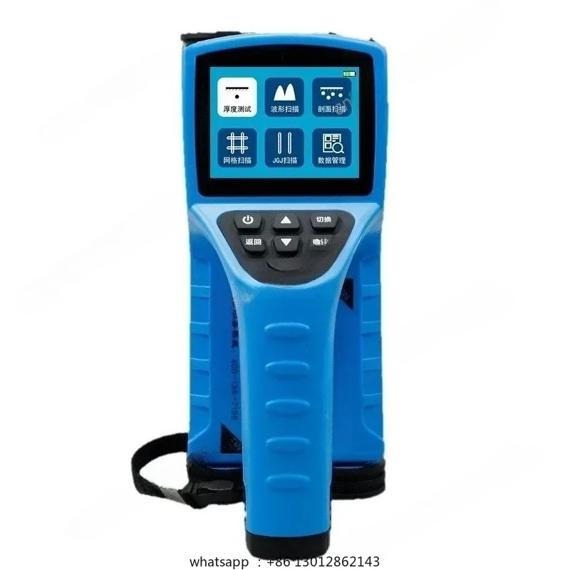 

Integrated Steel Bar Scanner Concrete Reinforcement Steel Detector Protective Layer Thickness Measurement Intelligence