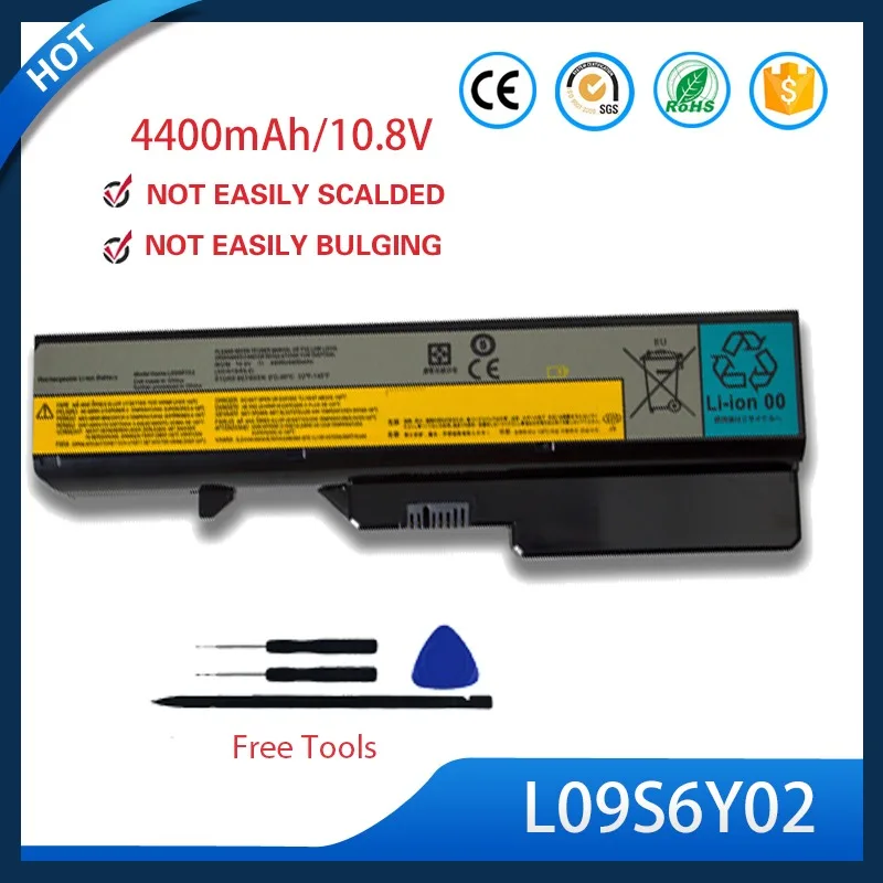 

L09N6D16 L09S6Y02 Battery For Lenovo Y460 B560 Y460G/N/C 11.1V 48Wh