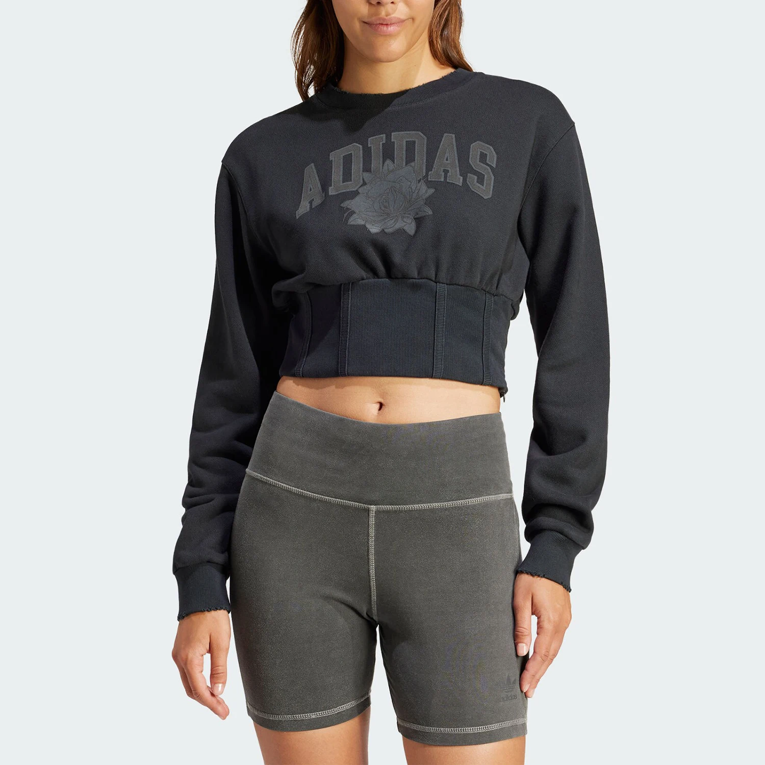 

Adidas genuine genuine Women's Short Sport Hoodie IY9028