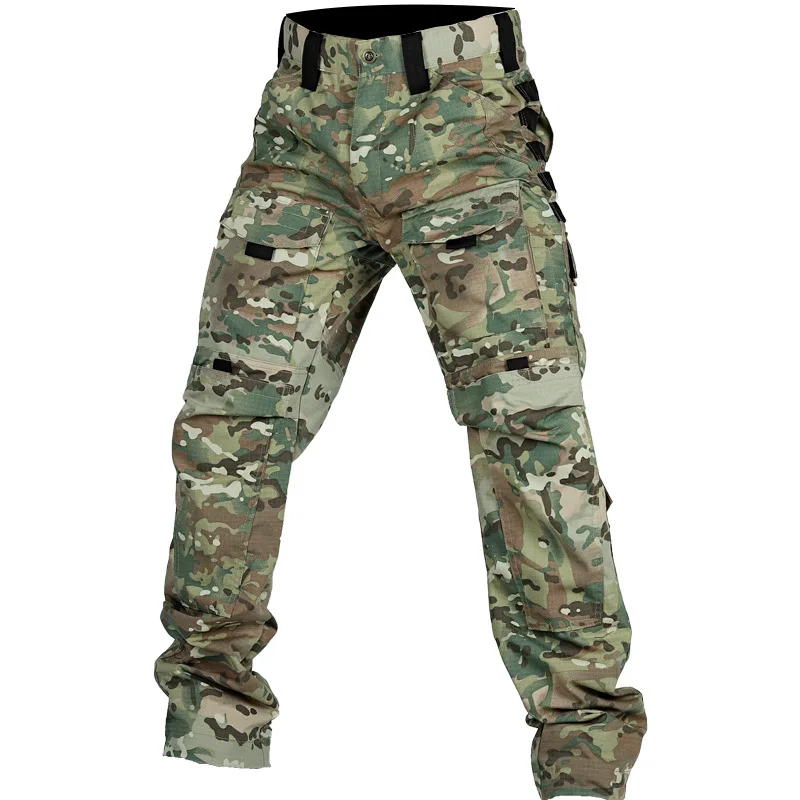 Military Tactics Self-defense Police Fbi Stab Proof Chopping Proof Pants Multiple Pockets Wear-resistant Hunting Outdoor Clothin