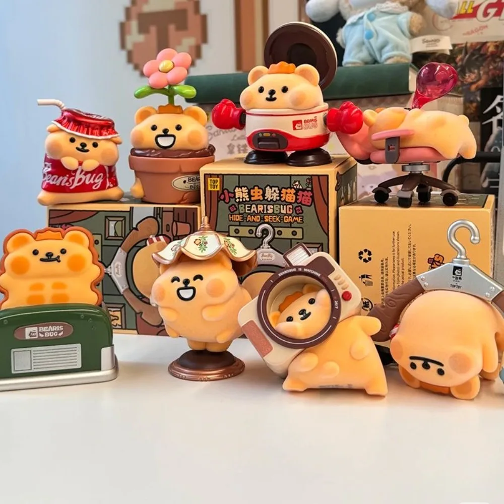 

Bearis Bug Hide And Seek Game Series Blind Box Mystery Box Caixa Caja Dolls Gift Anime Action Figure Toys