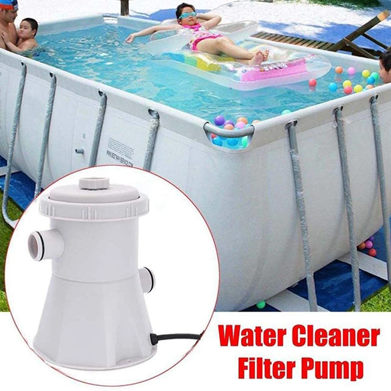 

Ground Water Circulating Clear Cartridge Filter Pool Filter Pump