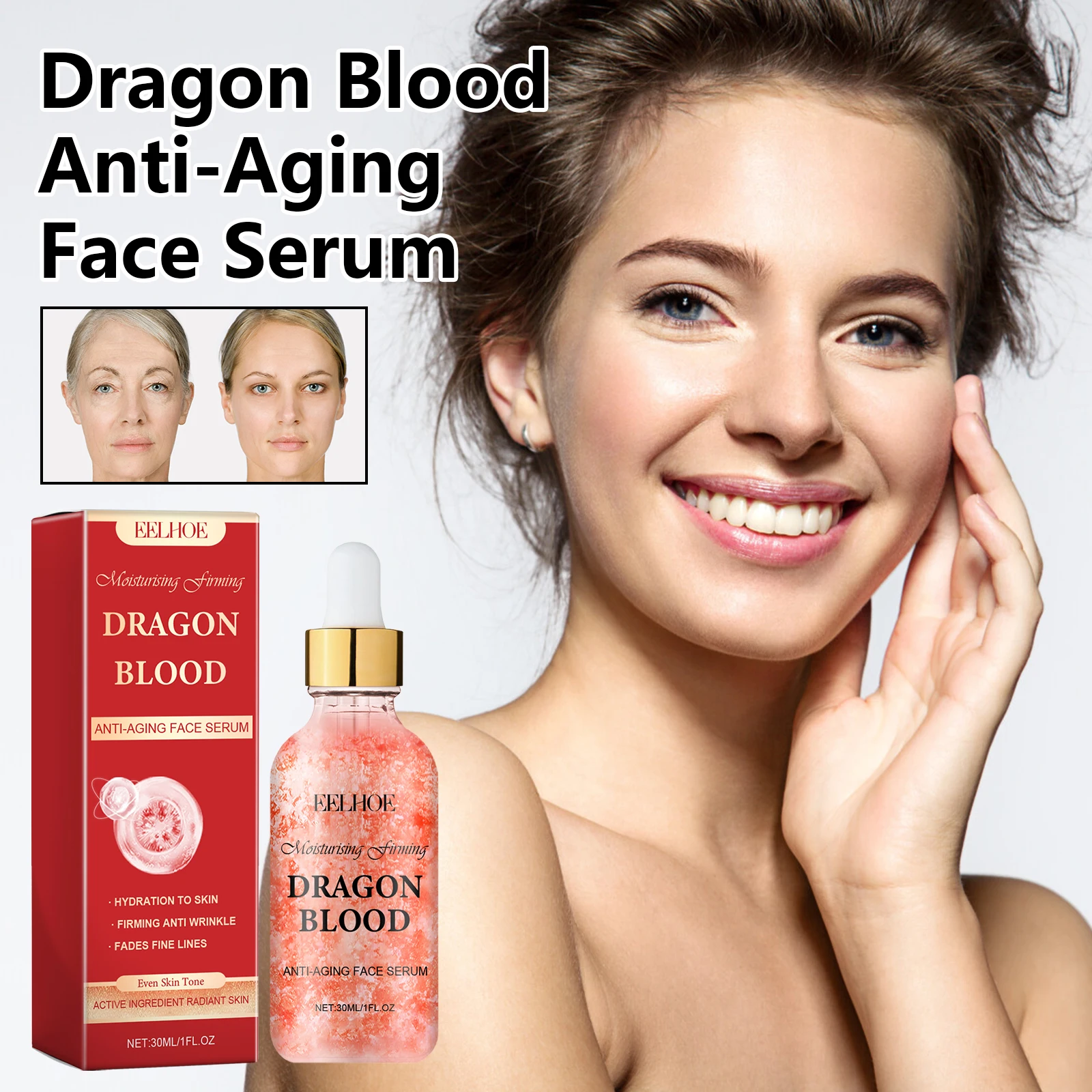 2026 Dragon Blood Cream Rejuvenation Facial Treatments Reduce Fine Lines Anti Wrinkle Tighten Skin Lifting Dragon Blood Serum