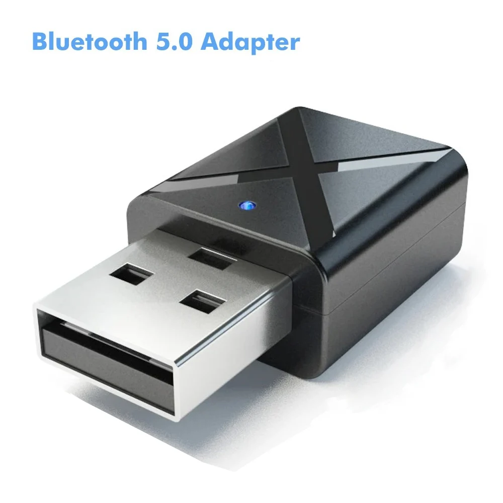 Bluetooth 5.0 Audio Receiver Transmitter Mini 3.5mm AUX Jack Stereo Bluetooth Transmitter USB Wireless Adapter For TV PC Car